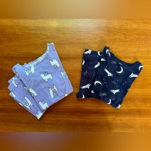 2 Carters PJ sets for girls size 14